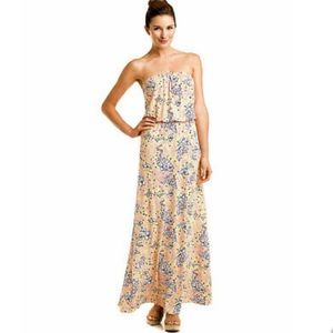 Lilly Pulitzer Marlisa Yellow Starfruit Maxi Dress